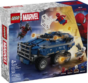 Lego Marvel Spider Man Prison Transporter Chase 76349