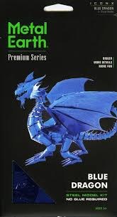 Metal Earth Blue Dragon