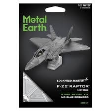 Metal Earth Lockheed Martin F-22 Raptor