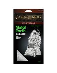 Metal Earth Iconx Got Iron Throne Steel Model Kit