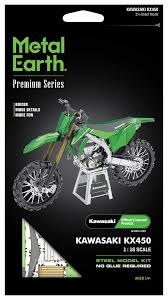 Metal Earth Premium Series Kawasaki Kx450 Dirt Bike