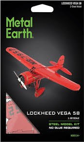 Metal Earth Lockheed Vega 5b
