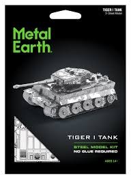 Metal Earth Tiger Tank Steel Model Kit