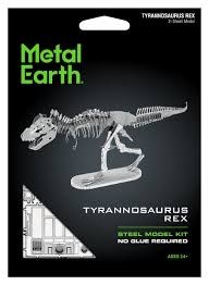 Metal Earth Trex Skeleton Steel Model Kit