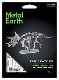 Metal Earth Triceratops Skeleton Steel Model Kit