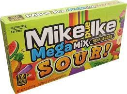 Mike & Ike Mega Mix Sour 120g