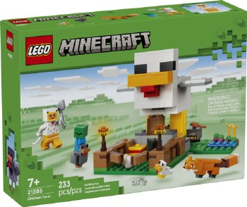 Lego Minecraft Chicken Farm 21585