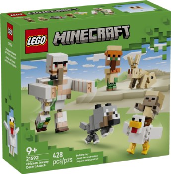 Lego Minecraft Chicken Jockey Desert Attack 21592