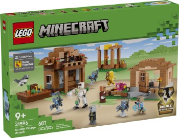 Lego Minecraft Evoker Village Attack 21596