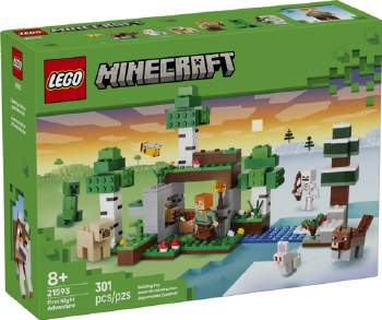 Lego Minecraft First Night Adventure 21593