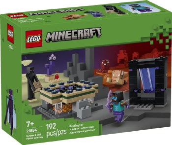 Lego Minecaft Nether & End Portal Journey 21584