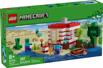 Lego Minecraft The Tnt Jungle House 21275