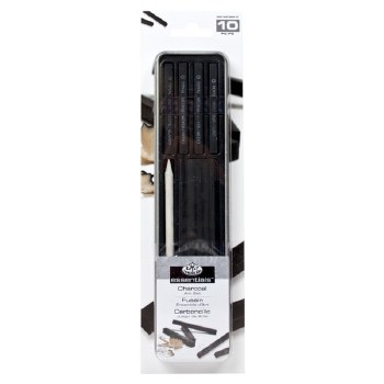 Royal & Langnickel Charcoal & Willow Stick Tin Set 10pc