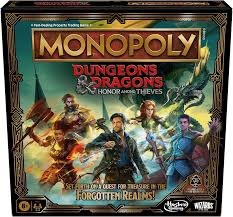 Monopoly Dungeons And Dragons Honor Among Thieves
