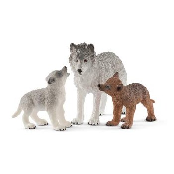 Schleich Mother Wolf With Pup