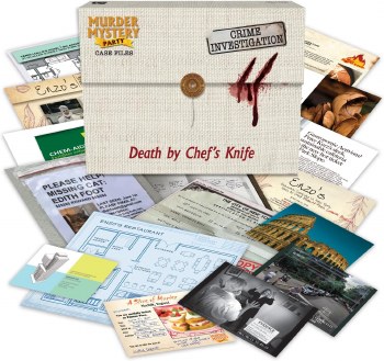 Murder Mystery Party Case File Death By Chefs Knife