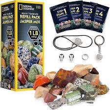 National Geographic Rock Tumbler Refill Jasper