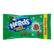Nerds Gummy Cluster Pouch Frosty Christmas