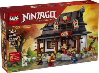 Lego Ninjago Four Weapons Blacksmith 15th Ann 71858
