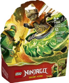 Lego Ninjago Lloyd Vs Earth Monster Spinner 71850