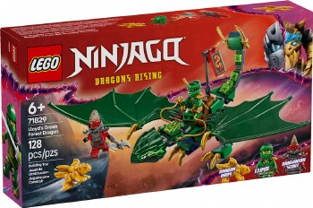 Lego Ninjago Lloyds Green Forest Dragon 71829