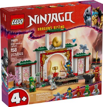 Lego Ninjago Ninja Spinjitzu Temple 71831