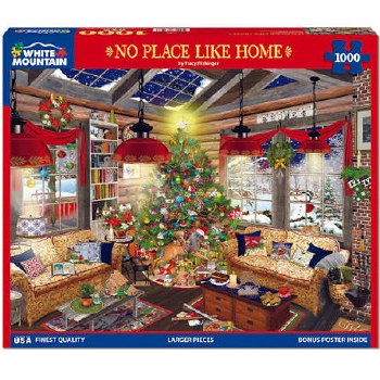 White Mountain 1000pc No Place Like Home