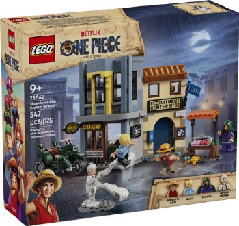 Lego One Piece Showdown With Captain Smoker 75642