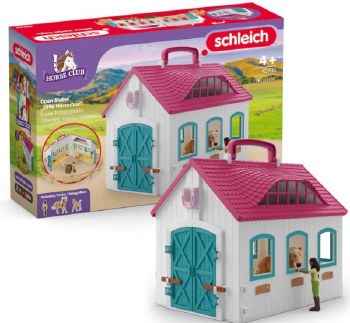 Schleich Horse Club Open Stable Set 42703