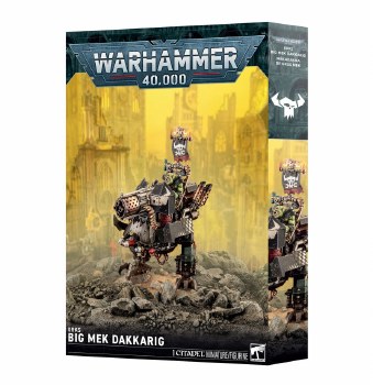 Warhammer 40k Orks Big Mek Dakkarig