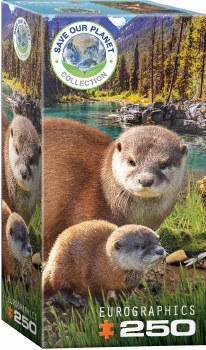 Eurographics 250pc Otters