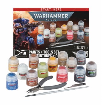 Warhammer 40k Paint And Tools 60-12