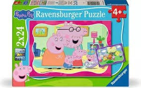 Ravensburger 2x24pc Peppa Pig New Adventures
