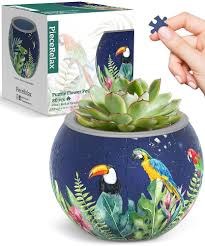 Piece Relax Puzzle Planter Birds Of Paradise