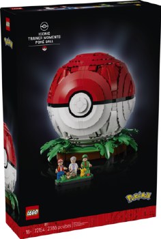 Lego Pokemon Icon Trainer Moments Poke Ball 72154