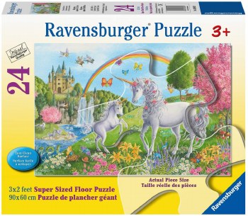 Ravensburger 24pc Floor Prancing Unicorns