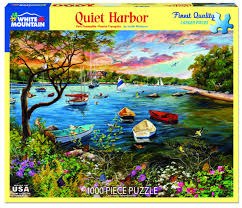 White Mountain 1000 Pc Quiet Harbor