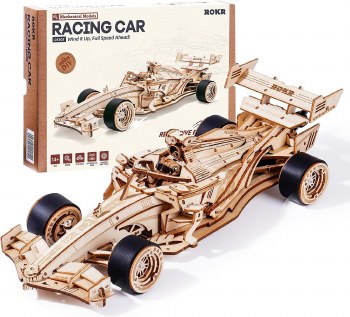 Rokr Mechanical Models Racing Car