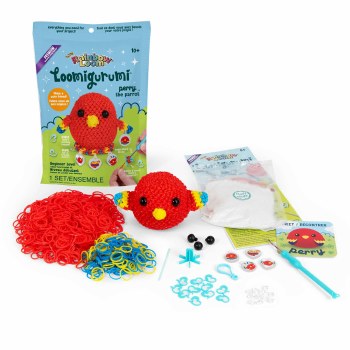 Rainbow Loom Loomigurumi Perry The Parrot