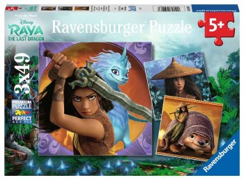 Ravensburger 3x49pc Raya And Last Dragon