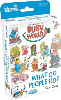 Richard Scarrys Busy World What Do People Do Card Game