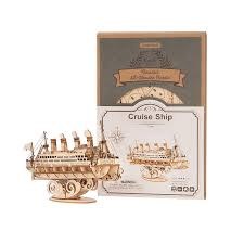 Rolife 3d Wooden Puzzle Cruise Ship