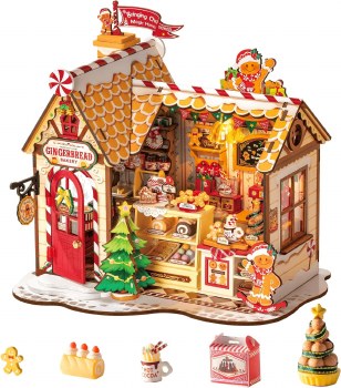 Rolife Diy Minature House Gingerbread House
