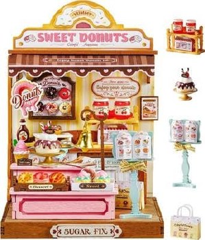 Rolife Diy Minature Sweeties Donut Shop