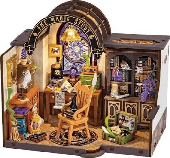 Rolife Diy Miniature House The Magic Study