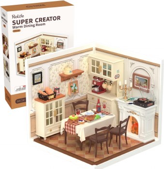 Rolife Super Creator Warm Dining Room