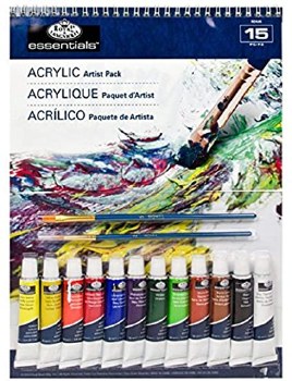 Royal & Langnickel Artist Pack Acrylic Paints 15pc