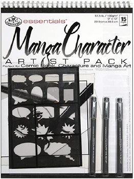 Royal & Langnickel Artist Pack Manga Characters