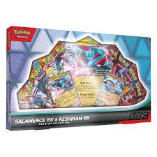 Pokemon Salamance Ex And Reshiram Ex Premium Collection