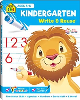 School Zone Write  Reuse Kindergarten